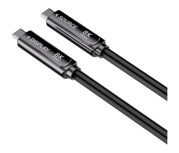 Unitek kabel optyczny USB-C (10Gbps, PD60W, 8K@30Hz) 12m - 1529982 - zdjęcie 3